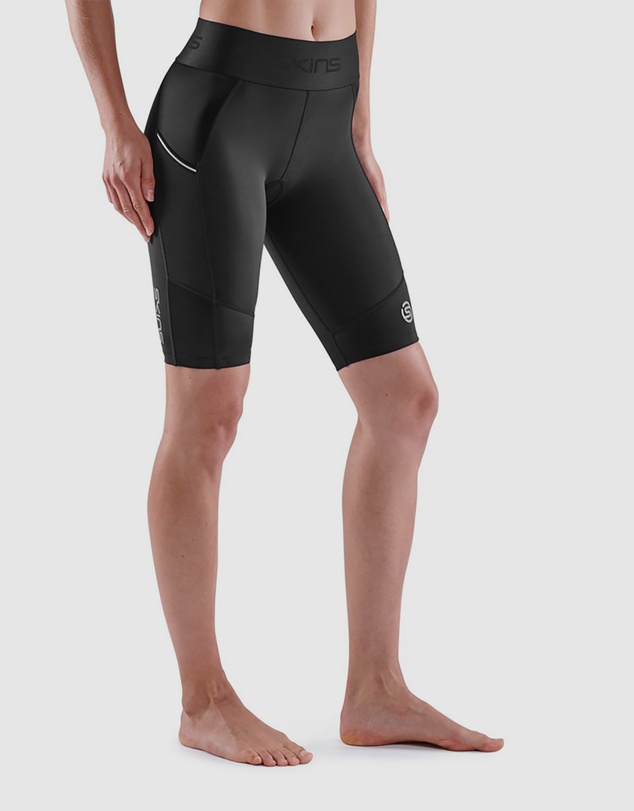 SKINS - SKINS Compression Women's Series-3 Running/Gym Half Tight Black