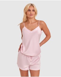 Bras N Things - Liquid Satin Cami - Light Pink