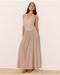 MINKPINK - Orielle Halter Mesh Dress