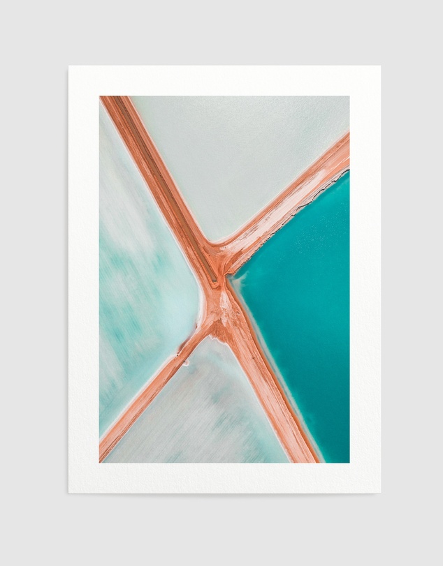 Olive et Oriel - Salt Fields III Art Print
