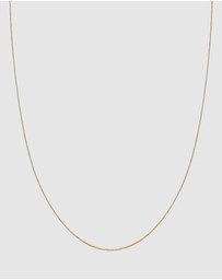 Kuzzoi - ICONIC EXCLUSIVE - Necklace Men Venetian Classic Trend in 925 Sterling Silver Gold Plated