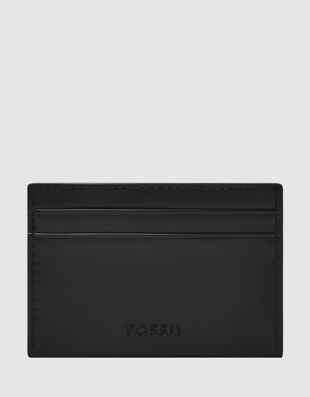 Fossil - Derrick Black Card Case