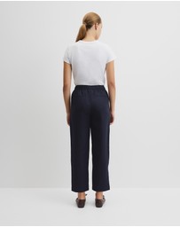 Country Road - Organically Grown Linen Tapered Jogger