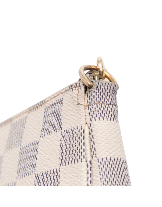 Pre-Loved by Azura Reborn - Pre-Loved Damier Azur Mini Pochette Accessoires