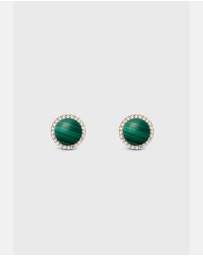 Daniel Wellington - Audrey Earrings Malachite