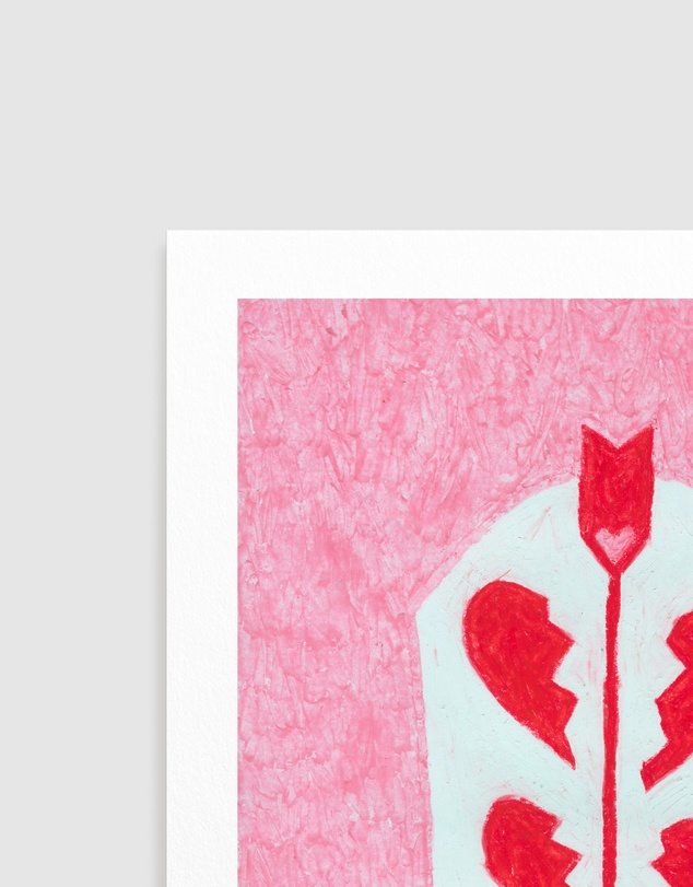 Olive et Oriel - Heartbreak Heels by Anyone Can Yeehaw Art Print
