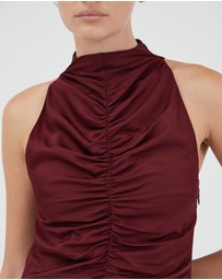 Third Form - Allure Gathered Tank Dress