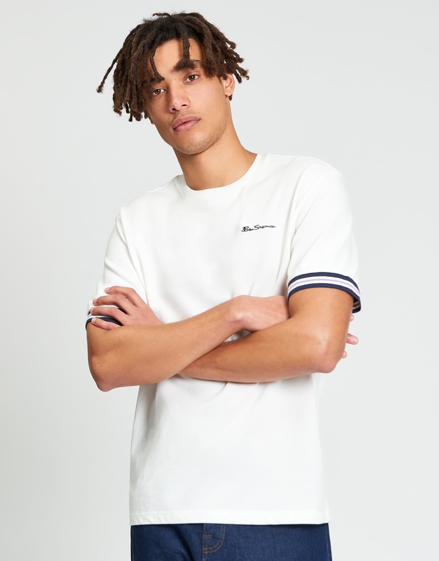 Ben Sherman - Pique Tipped Tee