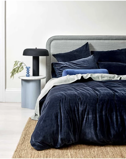 Aura Home - Luxury Velvet Quilt Cover