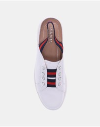 Mia Vita - Bugsy Slip-On - White