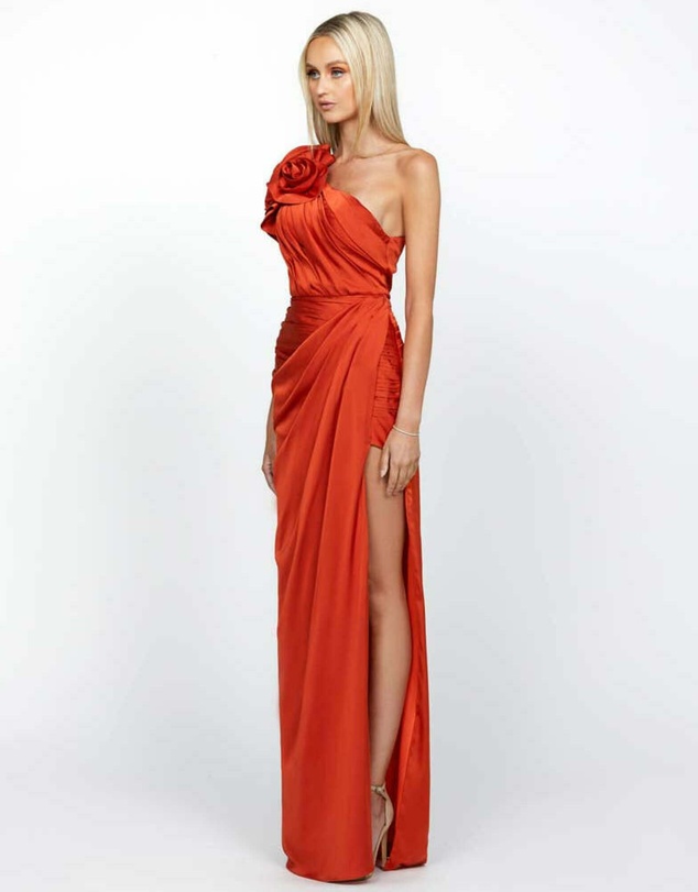 Bariano - Vacation Asymmetric Gown