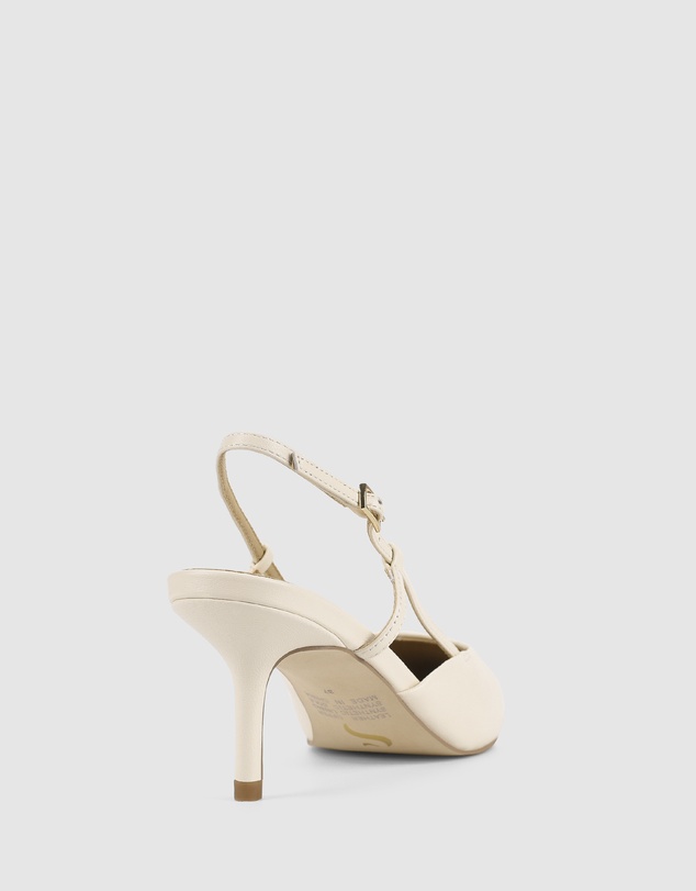 Siren - Yoyo Slingback Kitten Heels