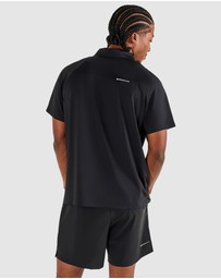 Malbon - Performance Zip Raglan Polo