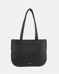 Milleni - Milleni Ladies Vegan Leather Fashion Shoulder Tote Bag