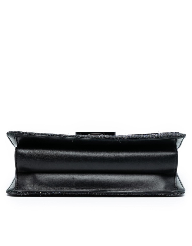 Pre-Loved by Azura Reborn - Pre-Loved Large Quilted Tweed Beauty Lock Flap