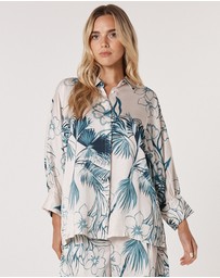 Fate + Becker - Solstice Palms Shirt