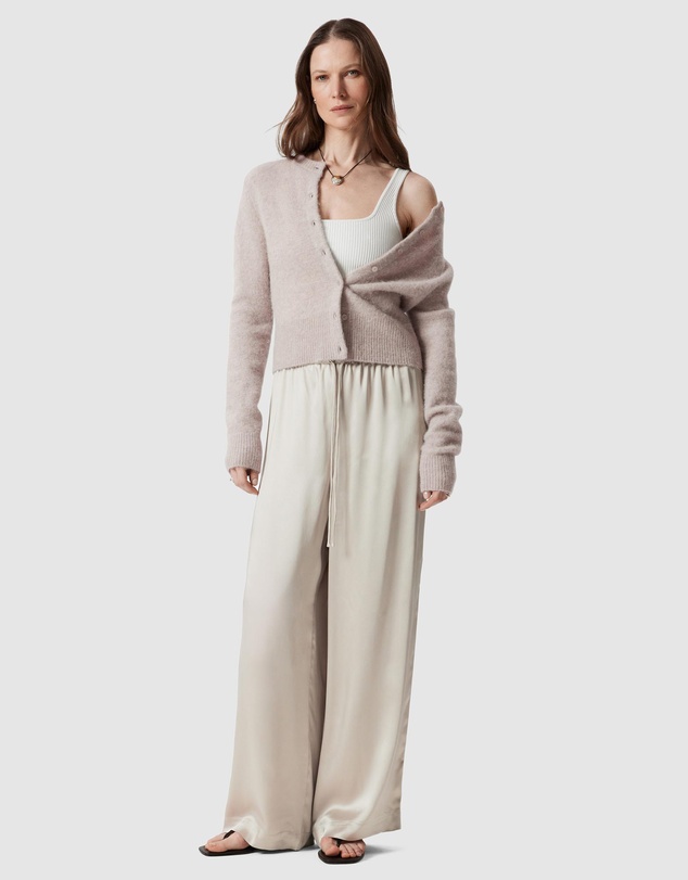 & Other Stories - Drawstring Satin Trousers