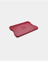 Joseph Joseph - Cut&Carve™ Plus Large Multi-function Chopping Board (Red)