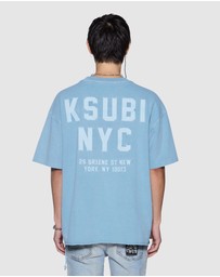 Ksubi - K-Lock Biggie SS Tee Summer Blue
