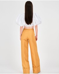 JUSTIN TONG - Mini Bow Blouse