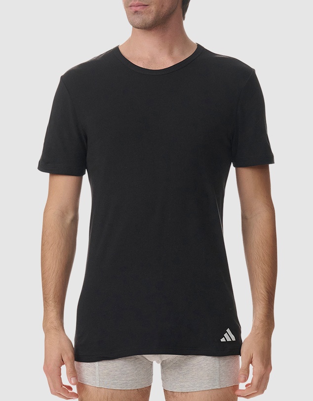adidas Sportswear - 2 Pack Active Flex Cotton Crew Neck T-Shirt