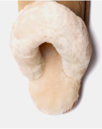 EVERAU - EverAU Ugg Muffin Slipper Suede Cow Suede Upper House Shoes