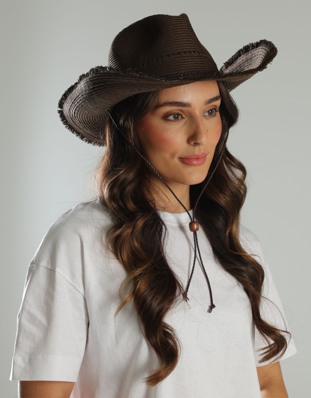 Morgan & Taylor - Ramona Cowboy Fedora in Brown