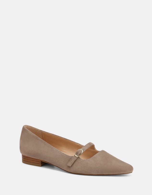 Wittner - Carina Suede Leather Pointed Ballet Flats