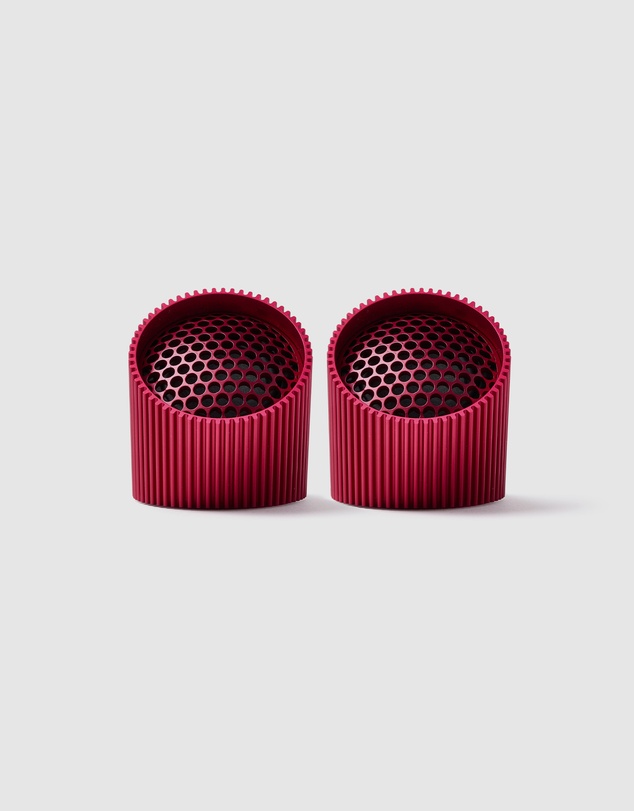 Lexon - Lexon Ray Set Of Magnetic Bluetooth Speakers - Red