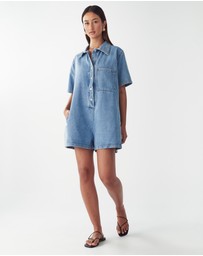 ST MRLO - Denim Playsuit