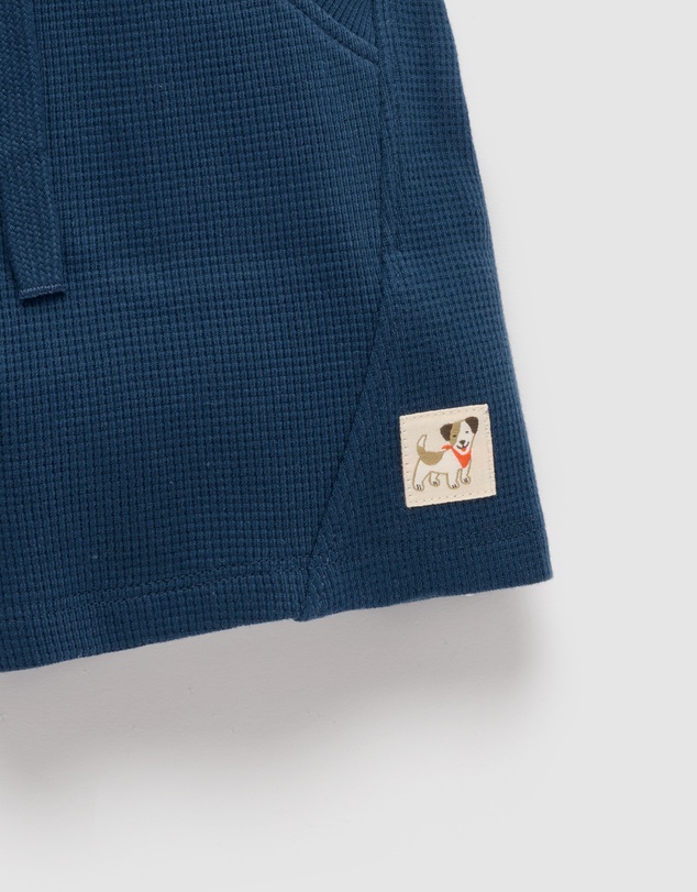 Purebaby - Casual Textured Shorts-Kids-Babies