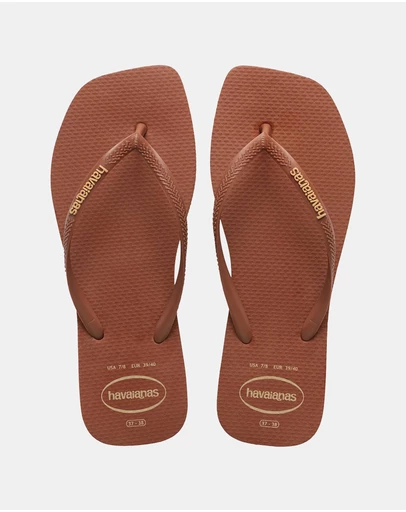 Havaianas - Slim Square Logo Pop Up - Women's