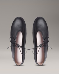 Calvin Klein - Leather Mary Jane Ballerinas