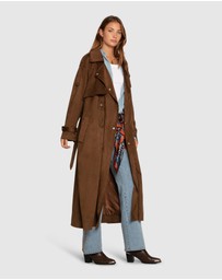 Belle & Bloom - Long Lost Lover Soft Maxi Trench