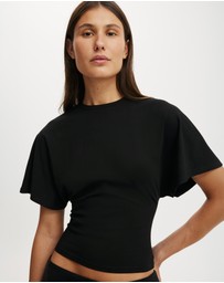 Cotton On - Blair Batwing Short Sleeve Tee