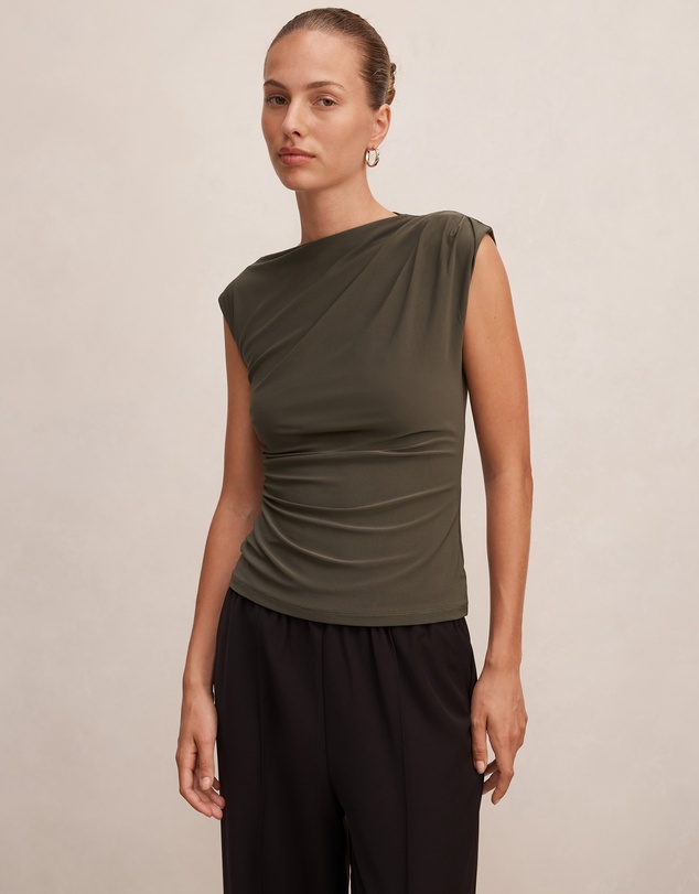 Forever New - Logan Asymmetrical Shoulder Top