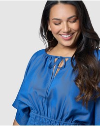 Indigo Tonic - Skye Chambray Midi Dress