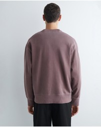 COS - Relaxed Washed-Cotton Sweatshirt