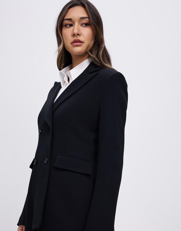 Farage - Eden Crepe Double Breasted Jacket