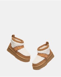 EVERAU - EverAU Ugg Short Maphie Cow Suede Upper UGG Boots