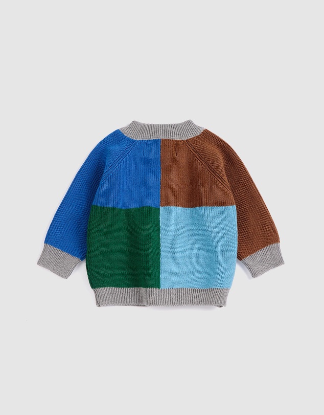 Bobo Choses - Bobo Choses Color Block Cardigan