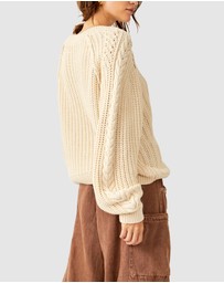 Free People - Frankie Cable Sweater
