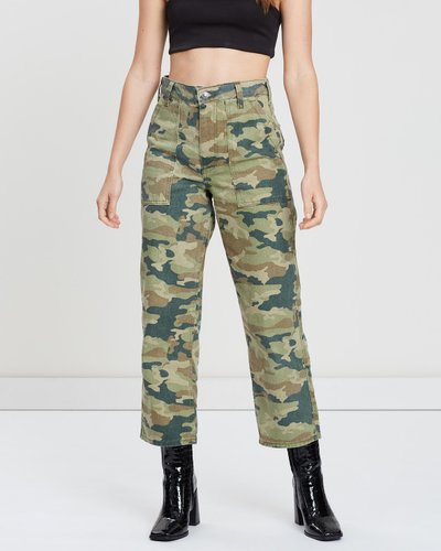 Camo Printed Remy Pants