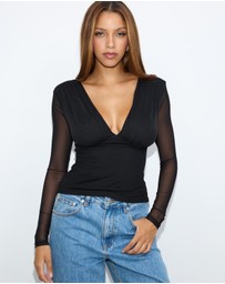 Dazie - Into You LS Top