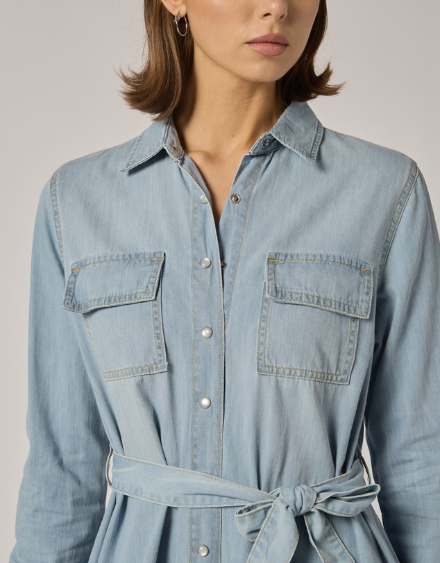 DRICOPER DENIM - Naia Sunbleach Dress