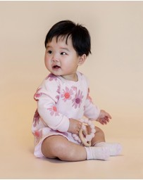 Fox & Finch - Orchard Bloom Organic Knitted Bodysuit - Babies