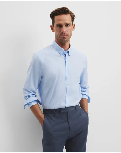 Country Road - Slim Fit Stretch Cotton Shirt