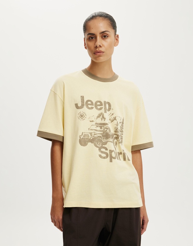 Cotton On - The Lcn Boxy Graphic Tee