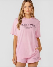 Lorna Jane - Heritage Athletic Club Relaxed Shorts