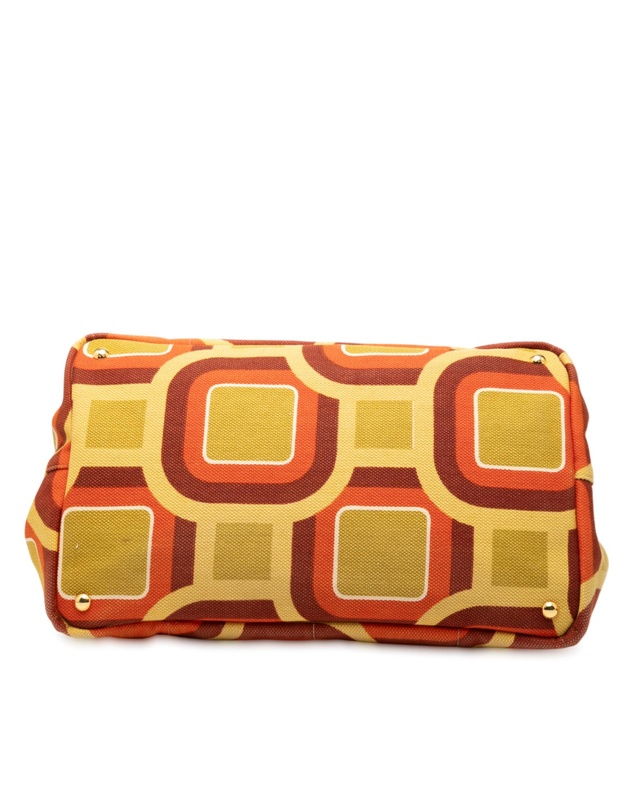 Pre-Loved by Azura Reborn - Pre-Loved Large Printed Canvas Canapa Soho Satchel